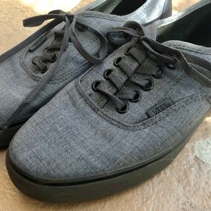 Charcoal Grey Vans